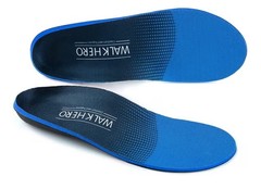 walk Hero Comfort Orthotic Insoles For Planter Fasciitis-Support & Cushion