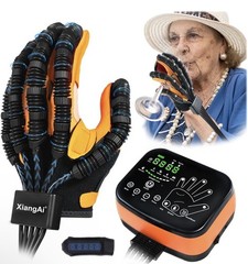 XiangAi Robot Training Rehabilitation Robot Glove (S Size / Left Hand) Black