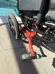 Ki Mobility Focus Cr Tilt In Space Wheelchair Red READ ****