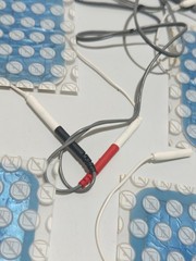 United Pre-Wired TENS Electrode 1.75” X 3.75” Pads (16 Total) Repositionable USA