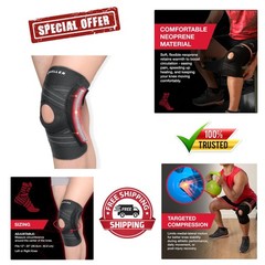 Comfortable Neoprene Knee Stabilizer – Adjustable Compression Support for All