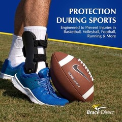Semi-Rigid Active Ankle Brace for Sports – Maximum Left Ankle – Left – XS