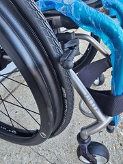 Tilite TR TITANIUM Rigid Frame Wheelchair with lots of upgrades! Ti Lite Quckie