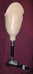 Prosthetic Right Leg Below Knee