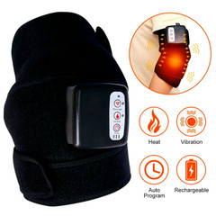 3-In-1 Thermal Infrared Physiotherapy Device ABS+Fabric Joint Massage Vibrator