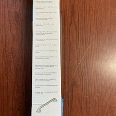 Moen LR8724D3GBN Home Care 24″ x 1-1/4″ Grab Bar w/Curl Grip Brushed Nickel B77
