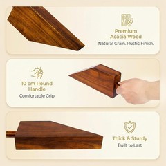 Mattress Lifter Tool for Changing Sheets, Acacia Wood Mattress Lifter Tool Ma…