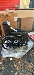Drive Medical Lightweight Folding Wheelchair with Armrest
