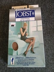 JOBST Supportwear UltraSheer Mild Comp Pantyhose 8-15 mmHg Sun Bronze Size B NEW