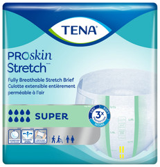 TENA ProSkin Super Stretch Briefs Medium/R 33″ – 52″ (56 count)
