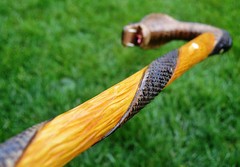 COBRA Hand Carvin Canes Walking Sticks Wooden Unique Handmade Cane Vintage Gift