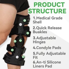 Medial OA Unloader Knee Brace – Bone on Bone Arthritis Relief,Men & Women