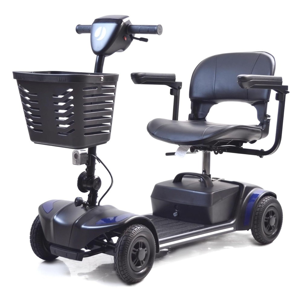 Journey Adventure Mobility Scooter, Electric Motorized Travel Scooter, Blue