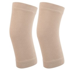 2pcs Compression Knee Sleeve Ultrathin Cotton Seamless Knee Brace Support For P⊹
