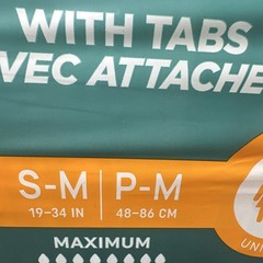 Depend Fresh Protection With Tabs Briefs S/M 20 Count Maximum Absorbency Unisex