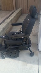 Pride Mobility Jazzy EVO 613 Li Power Wheelchair 4-Wheel Joystick Black 300lb