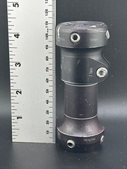 Prosthetic pylon components adapters. 30mm diameter parts. Trulife