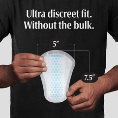 Depend Guards for Men, Light Absorbency Incontinence Shields, 180 Count, White