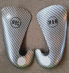 AETREX L100 Men’s In-Style Lynco Orthotics CUPPED Med/High Arch Support Size: 8