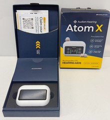 Audien Hearing ATOM X Rechargeable OTC Hearing Aids – BRAND NEW