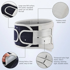 Adjustable Lower Back Brace Lumbar Support Waist Belt For Men Women Pain Relief