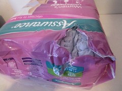 Assurance Womens Incontinence Postpartum Underwear S/M (Pants Size 8-16) 36 Ct