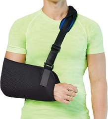 Arm Sling, Shoulder Immobilizer for Hand, Shoulder, Elbow, Wrist Injury, L