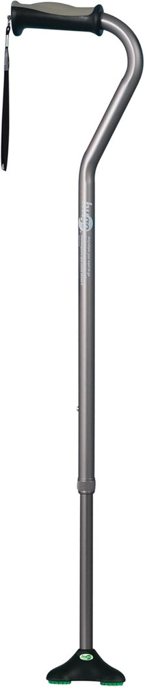 Mobility 731-858 Adjustable Offset Quadpod Walking Cane with Ultra Stable Cane T