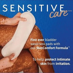 TENA Sensitive Care Maximum Absorbency Incontinence Pad for Women, 56 Count