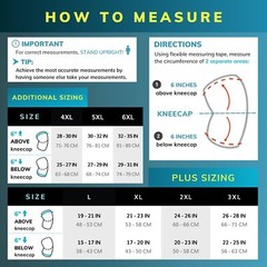 Bariatric Knee Brace for Large Legs – Plus Size Knee Brace with Side Stabiliz…