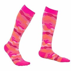 2pc Nylon Compression Socks 20-30mmHg Graduated Support Mens Womens Sports Socks