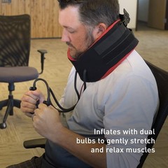 TracCollar – by Body Sport – Inflatable Neck Traction Device