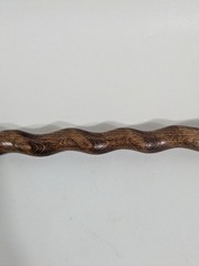 Twisted Oak Walking Cane Handcrafted Wood Cane Wooden Walking Cane 33″