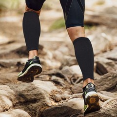 2PC Calf Sleeves Leg Support Compression Socks Running Shin Splint Varicose Vein