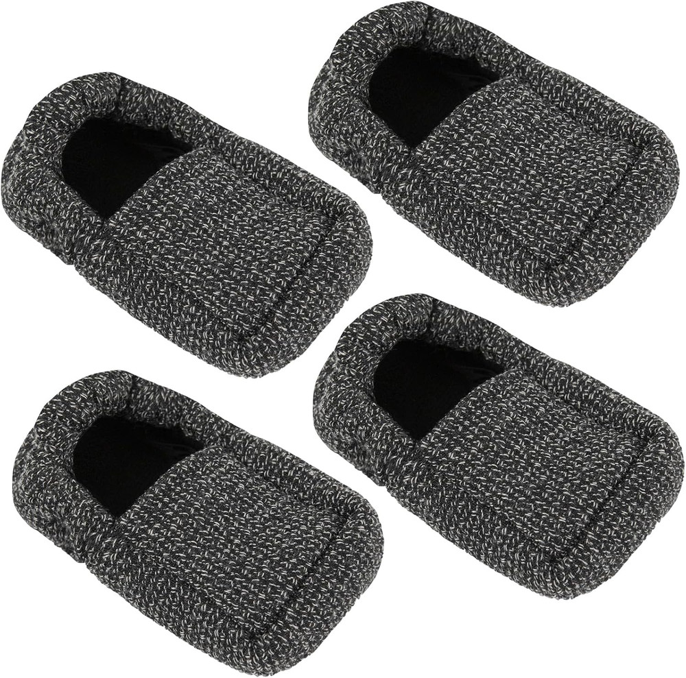 Vive Walker Ski Glide Covers 4 PCS – Accessories for Folding Walkers – Heavy Dut