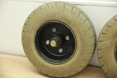 PAIR Belt Drive Wheels Tires for 21st Century Off-Road Power Chairs Bounder Plus