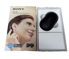 Sony CRE-C20 Self-Fitting OTC CIC Rechargeable Hearing Aids FDA Cleared