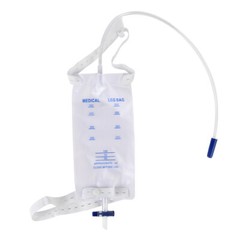 Urinary Drainage External Catheters Leg Bag 500ml 750ml 1000ml Urinary Leg Bag