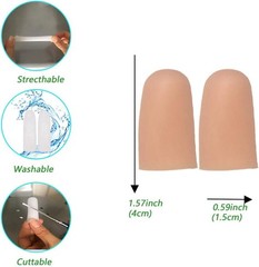 Soft Silicone Gel Finger Caps – Instant Relief for Trigger Finger & Arthritis