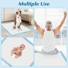 Disposable Leakproof Underpads Quick Drying Baby Adult Puppy Dog Bed 30”x36”