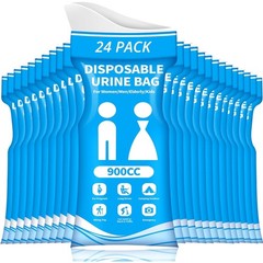 Disposable Urine Bag Portable 900ML Leakproof Urinal for Travel Camping