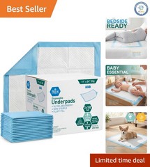 Thick Disposable Underpads 17“ x 24“ – Ultimate Comfort for Incontinence Needs