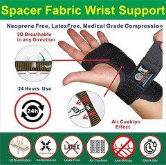 IRUFA, 3D Breathable Spacer Fabric RSI Wrist Splint