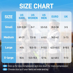 Compression Ankle Support Socks Women Wicking Cushioned Athletic Plantar Fasciit