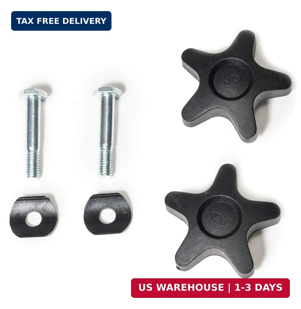 Lumex Replacement Arm Adjustment Knobs for Rollators, 2 Each, RJ4300-KNOB-2