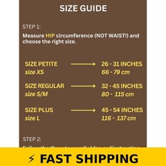 Vriksasana Posture SI Joint Belt for Sciatica Relief – Regular, Black
