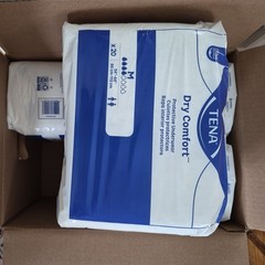 Tena 4 Pack of 20 Dry Comfort Protective Underwear Size M 34″- 44″ 80 total
