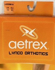 Aetrex Foot Orthotic Insoles L205 Men’s Size 16 Cupped Heel Arch Support New