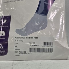 JOBST FarrowWrap Strong Compression Wraps 30-40 mmHg Legpiece Sz Medium Regular