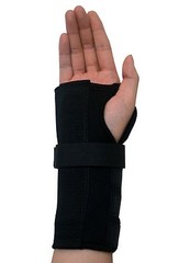 Wrist Support with Splint – Carpal Tunnel Brace – Size S, Left Hand – Neoprene